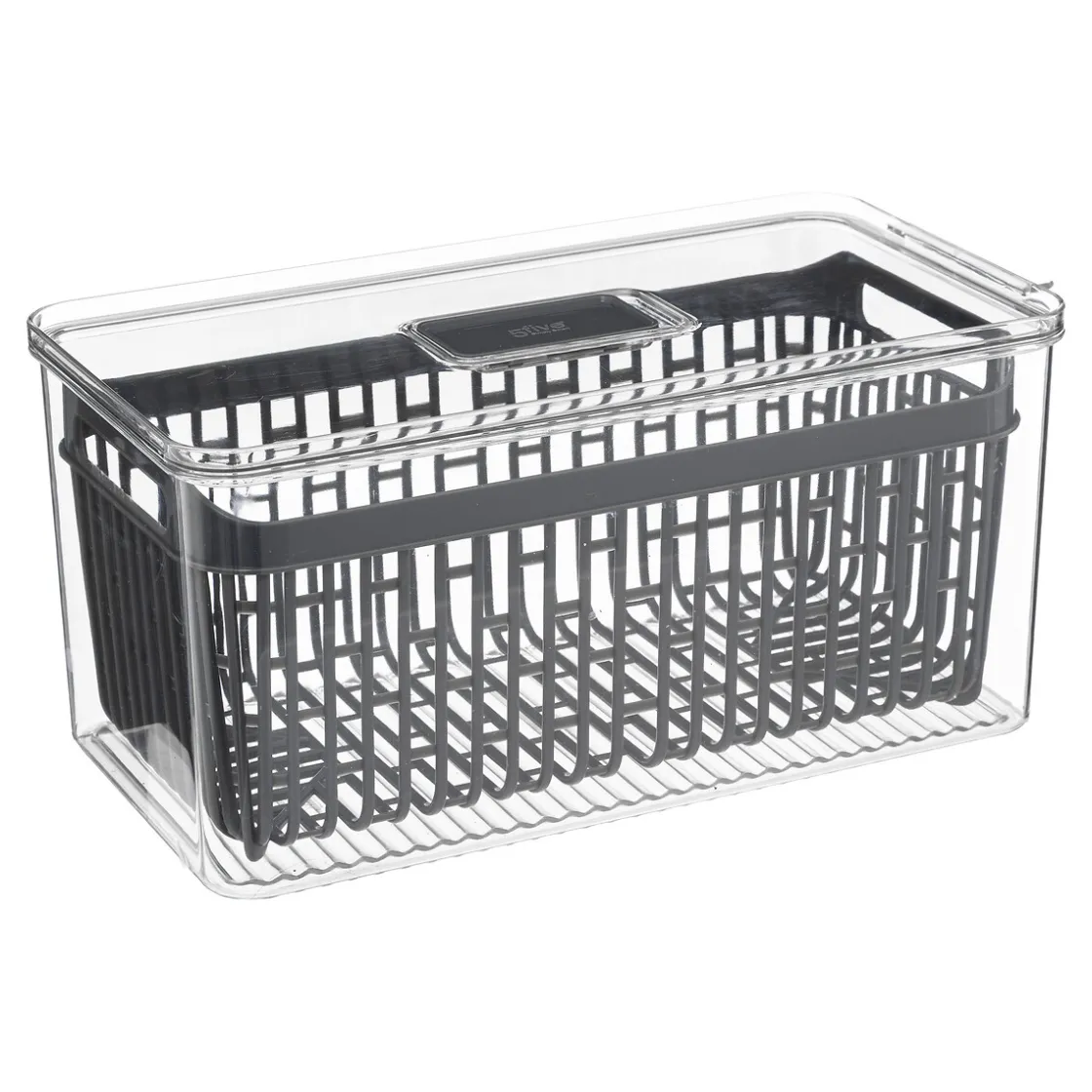 Cajas Y Frascos>Caja de almacenamiento apilable 16.4x15x32.5cm