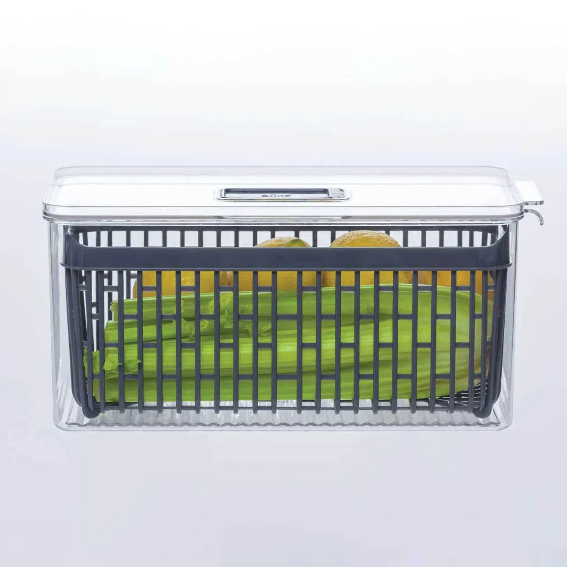 Cajas Y Frascos>Caja de almacenamiento apilable 16.4x15x32.5cm