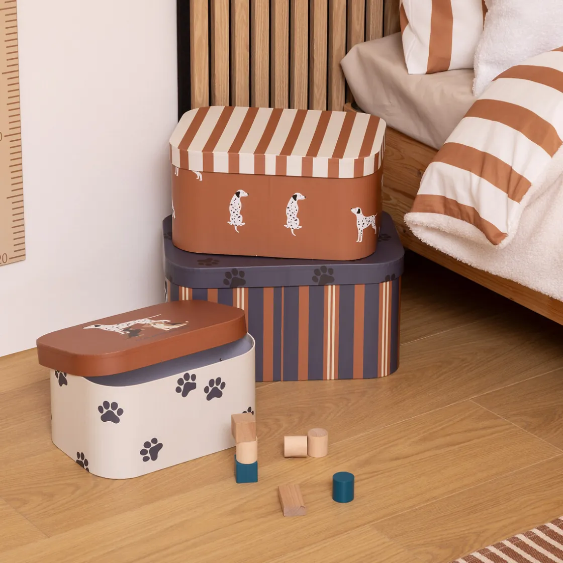 atmosphera4kids Almacenamiento>Caja de almacenjae marrón de cartón