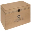 atmosphera Accesorios|Estilo Rústico>Caja De Farmacia Lit Beige De Madera