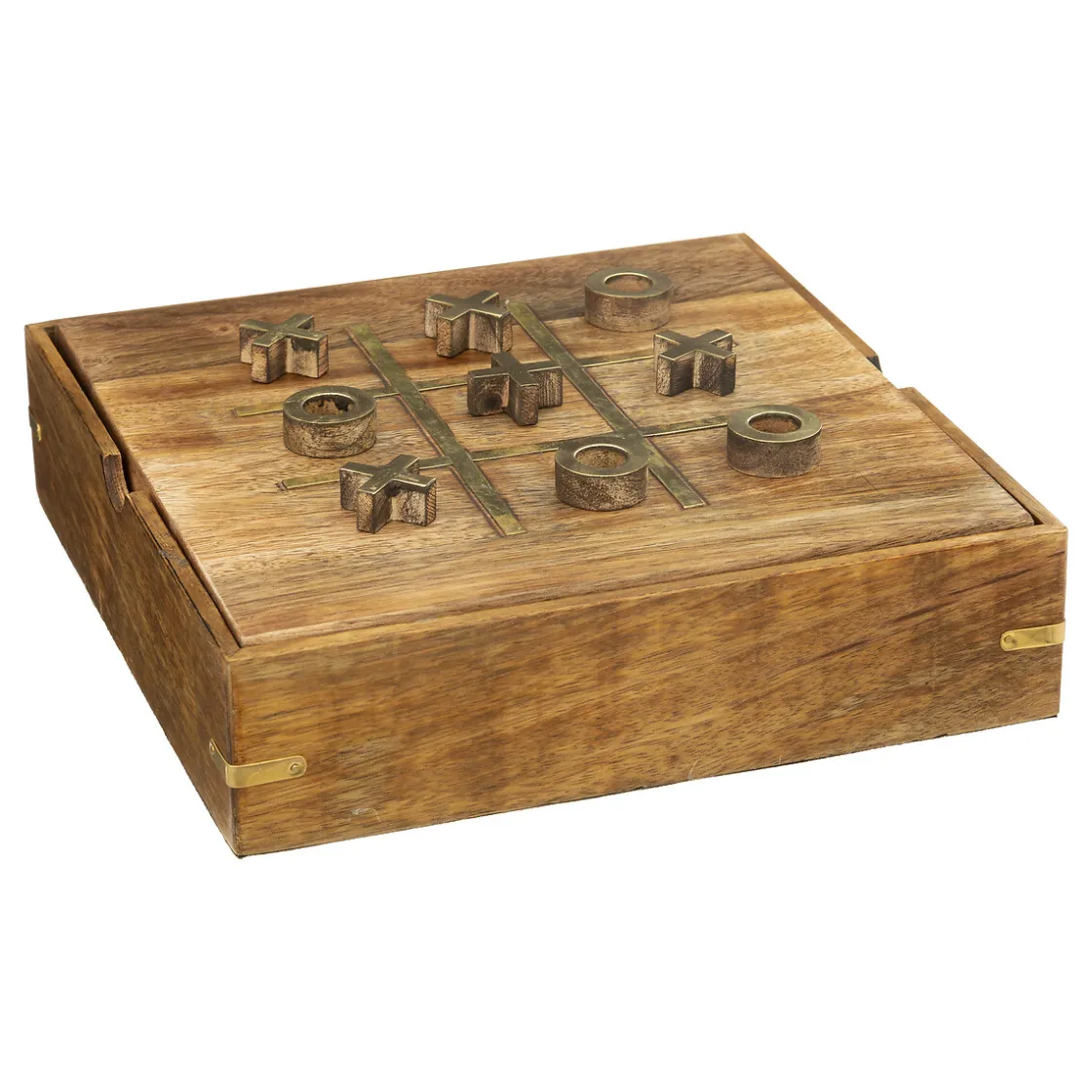 atmosphera Accesorios|Estilo Industrial>Caja de madera mango con multi juegos