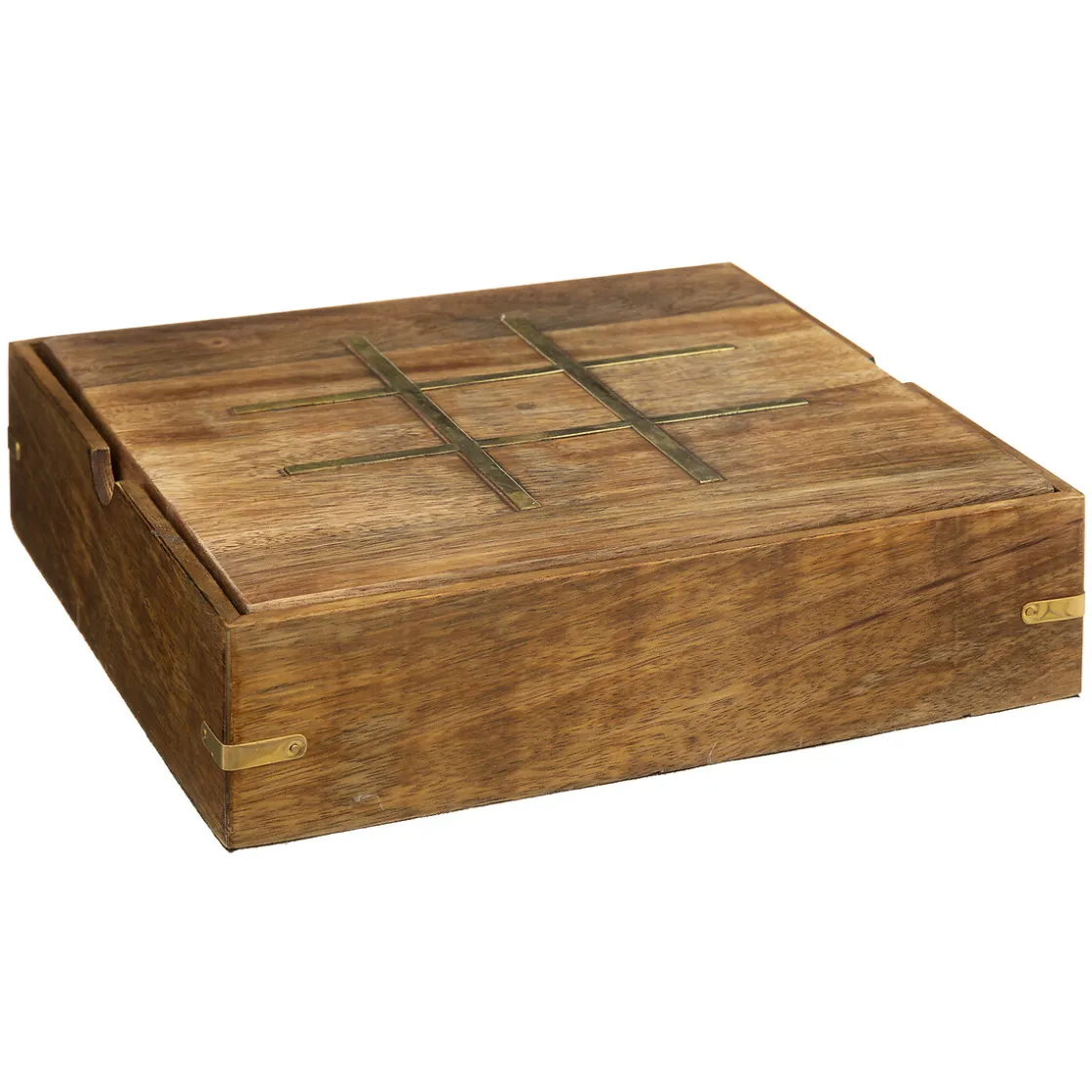 atmosphera Accesorios|Estilo Industrial>Caja de madera mango con multi juegos