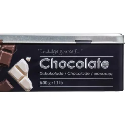 5five Cajas Y Frascos>Caja P/Chocolates Metálica C/Diseño
