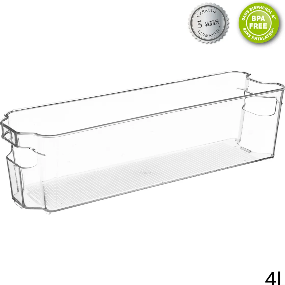 5five Cajas Y Frascos>Caja Plast Almacenamiento 10.7x37x9.5Cm