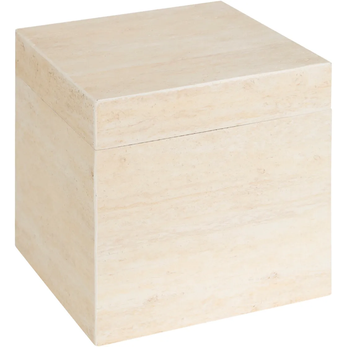 atmosphera Cestas Y Baúles>Caja Tamaño 3/3 TINEO beige 34cm