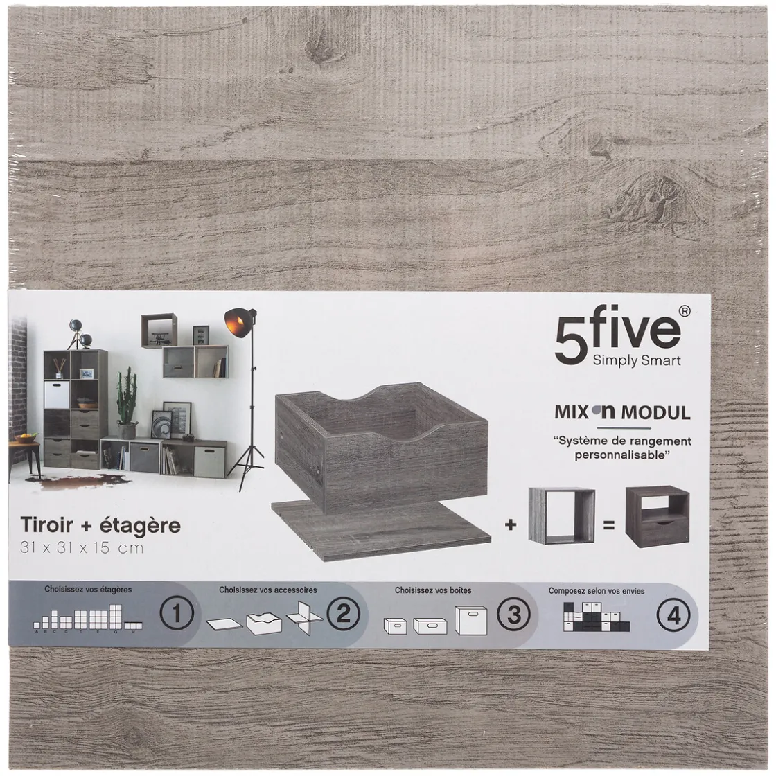 5five Módulo De Mezcla>Cajón+Estante Mixmodul 31x31x16Cm