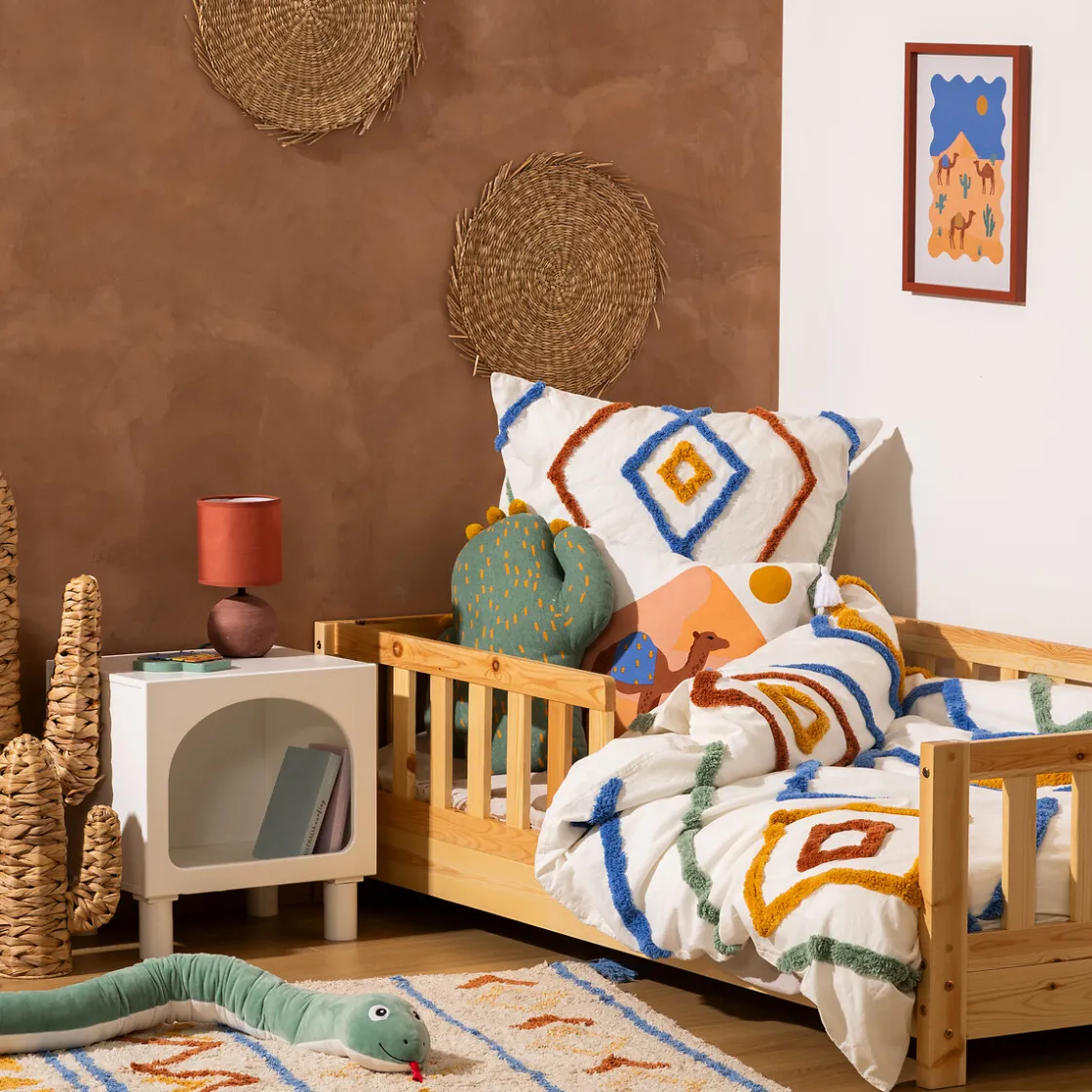atmosphera4kids Montessori>Cama MONTESSORI MIA natural 80x160cm