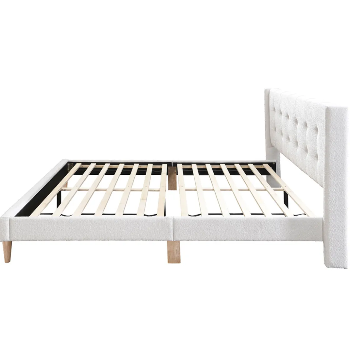 Camas>Cama Pearl Bege 174x210cm