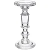 atmosphera Portavelas Y Candelabros>Candelabro De Vidrio 11.4x24.5Cm