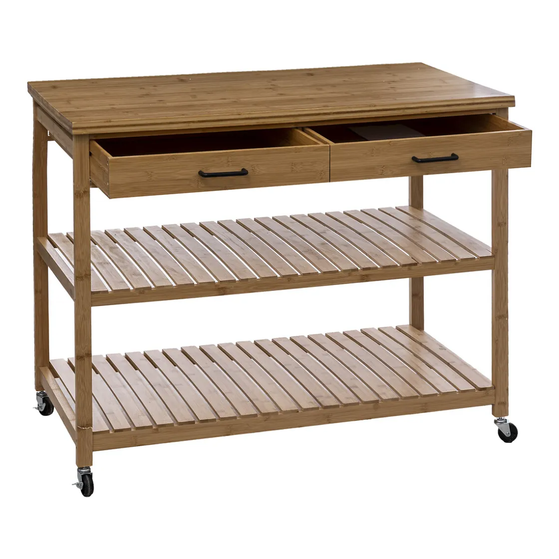 Muebles Y Carros De Apoyo>Carrito Auxiliar Cocina 108x60x90Cm