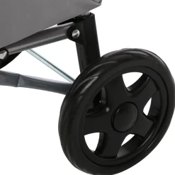 Carros De Soporte>Carro De La Compra Gris