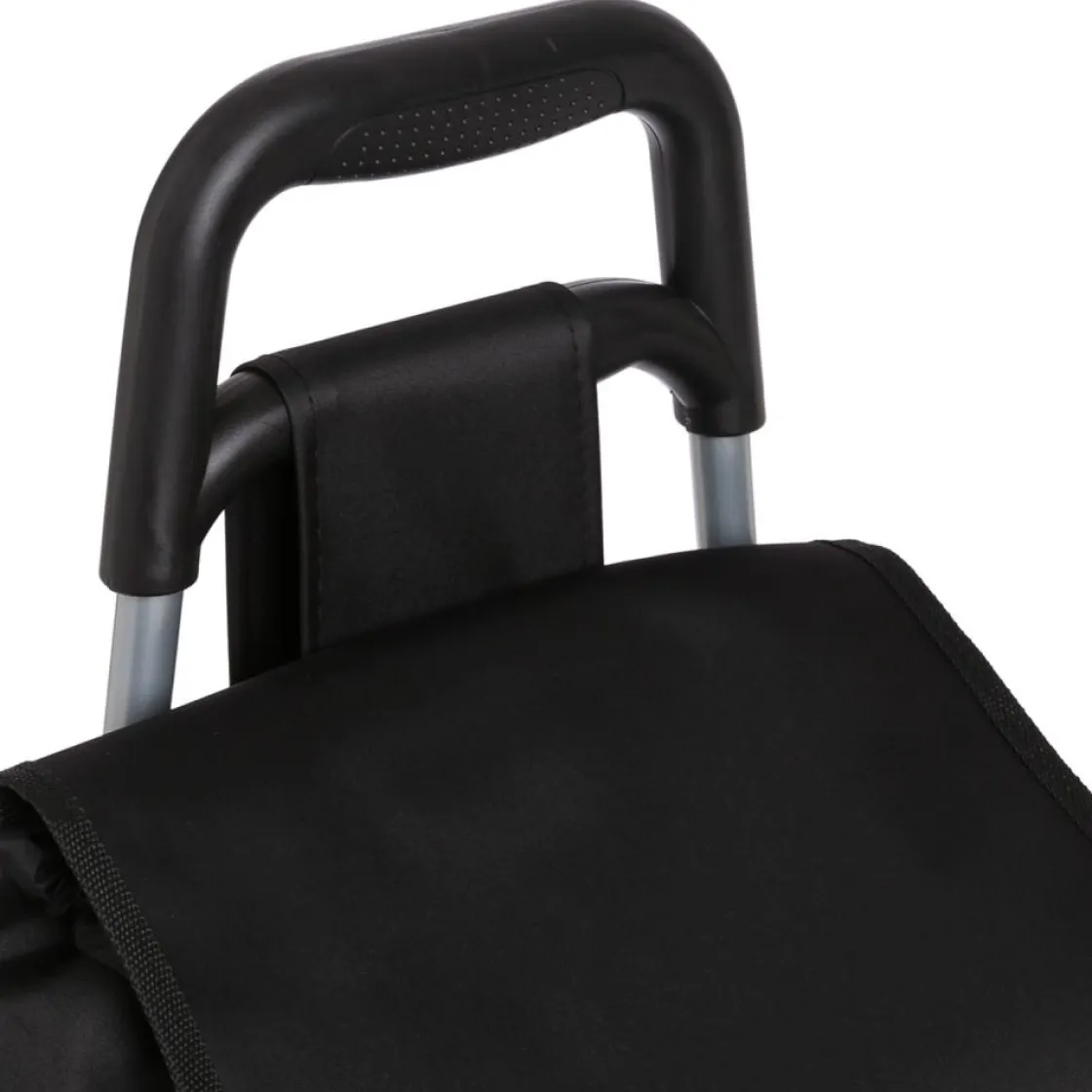 Carros De Soporte>Carro de La Compra Negro