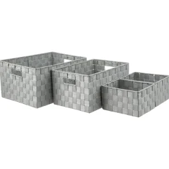 5five Cestas De Almacenamiento>Cesta De Almacenaje Tamaño.1-2/4 Gris