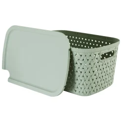 5five Cajas De Almacenamiento Y Organizadores>Cesta de almacenaje TRESSY verde 6.7L