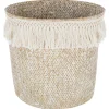 atmosphera Cestas Y Baúles|Estilo Étnico>Cesta Decorativa Ete C/Flecos 26x23Cm