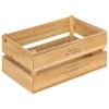 atmosphera Cestas Y Baúles|Estilo Rústico>Cesta Lit Beige De Madera 22x35cm
