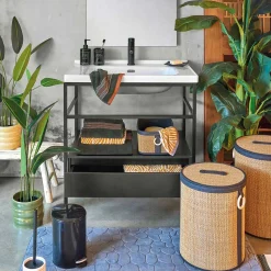 Cestas Para La Ropa Sucia>Cesta para colada tapa y asa 53cm