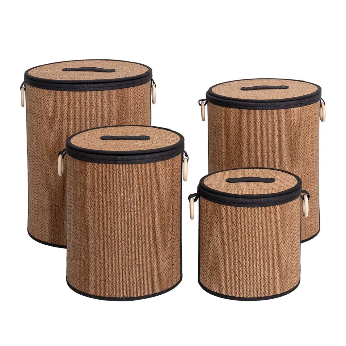 Cestas Para La Ropa Sucia>Cesta para colada tapa y asa 53cm