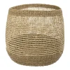 atmosphera Cestas Y Baúles|Estilo Étnico>Cesta Redonda Ajoure Tamaño 3/3 43x43Cm
