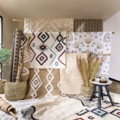 atmosphera Cestas Y Baúles|Estilo Étnico>Cesta Redonda Ajoure Tamaño 2/3 34x35Cm