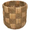 atmosphera Cestas Y Baúles|Estilo Industrial>Cesta redonda NADI marrón de yute 24cm
