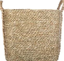 atmosphera Cestas Y Baúles|Estilo Rústico>Cesta Seagrass Beige 43.5x32x31Cm