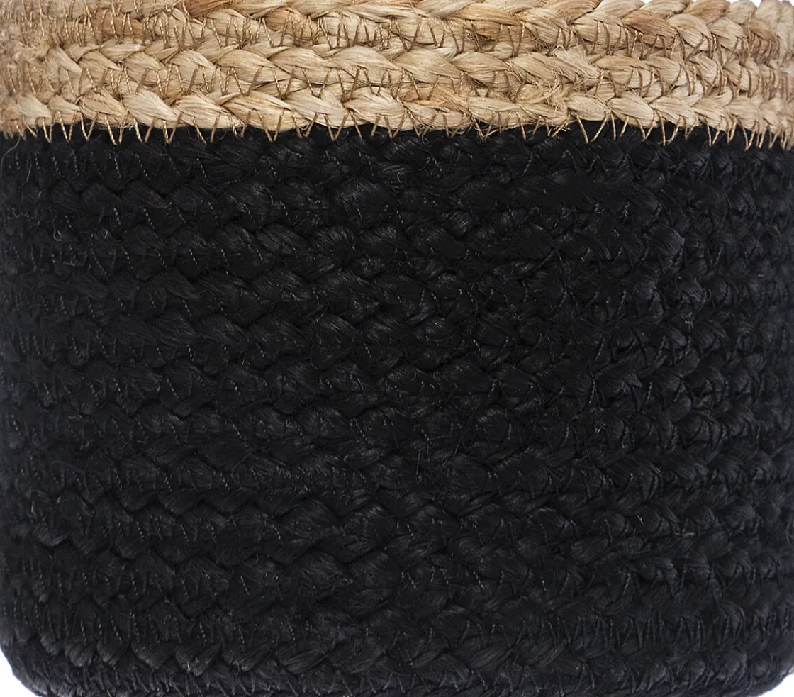 atmosphera Cestas Y Baúles|Estilo Étnico>Cesta Seagrass De Yute Tam. 2/3 12x16Cm