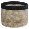 atmosphera Cestas Y Baúles|Estilo Étnico>Cesta Seagrass De Yute 19x14Cm