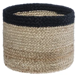 atmosphera Cestas Y Baúles|Estilo Étnico>Cesta Seagrass De Yute 19x14Cm