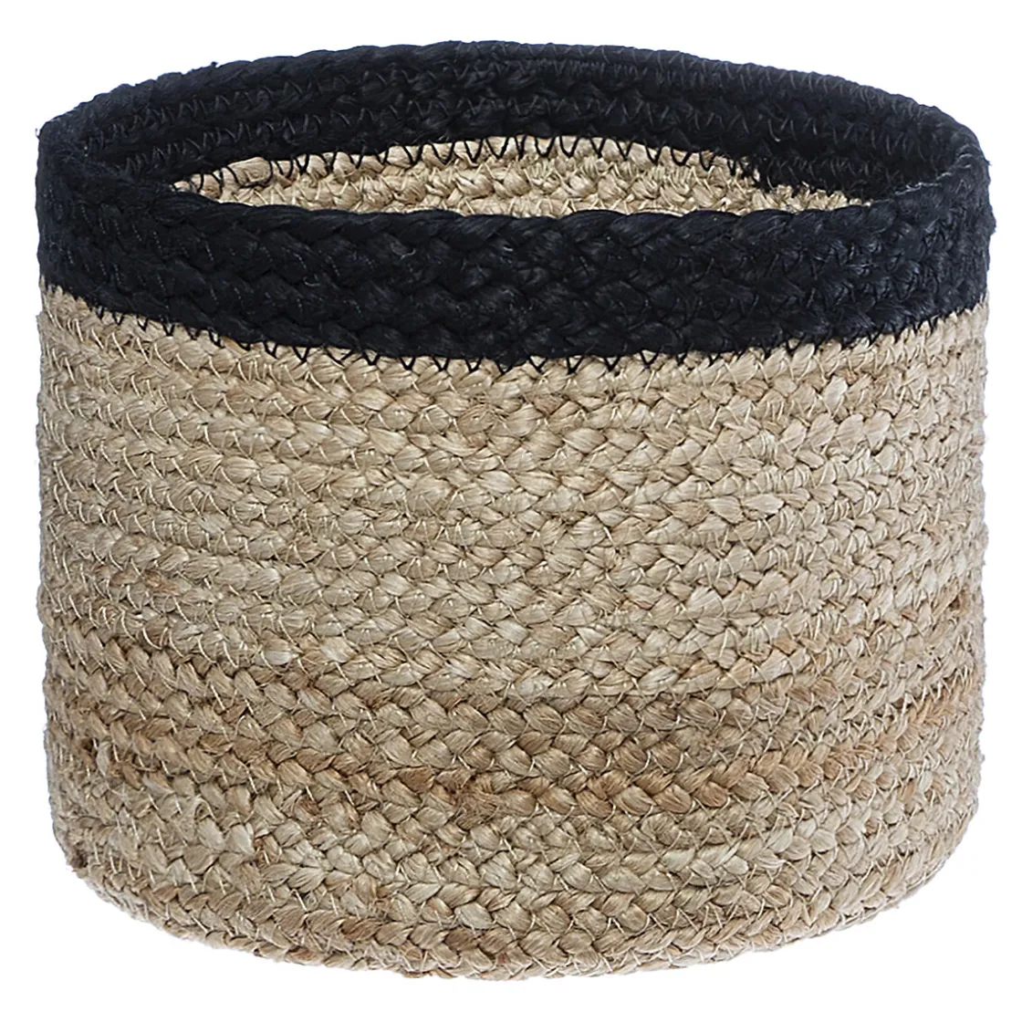 atmosphera Cestas Y Baúles|Estilo Étnico>Cesta Seagrass De Yute 19x14Cm