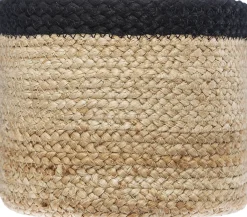 atmosphera Cestas Y Baúles|Estilo Étnico>Cesta Seagrass De Yute 19x14Cm