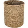 Cestas Y Baúles|Estilo Étnico>Cesta Seagrass Natural Tam.4/4 27x27Cm