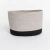 Cestas Para La Ropa Sucia>Cesta wc beige de algodón 32x25cm