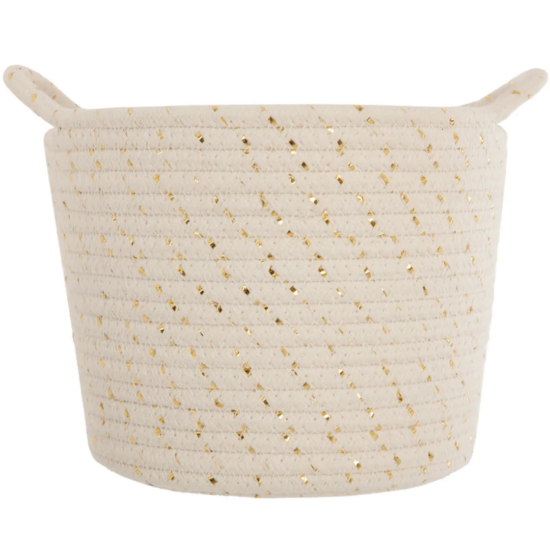 atmosphera4kids Almacenamiento>Cesto Algodón Lurex Niños 24x21Cm