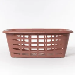 Cestas Y Palanganas>Cesto alto de terracota para ropa 40L