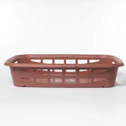 Cestas Y Palanganas>Cesto de ropa bajo de terracota 25L