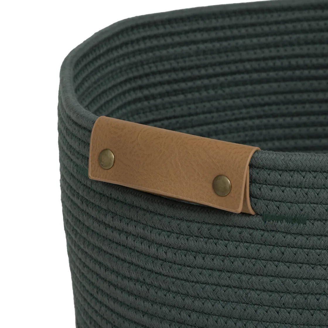 5five Cestas Para La Ropa Sucia>Cesto de ropa wc verde DUO 80l