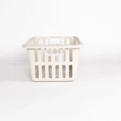 Cestas Y Palanganas>Cesto para colada alto crema 40L