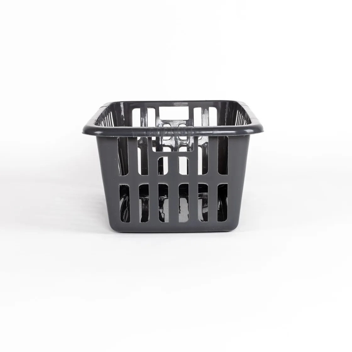 Cestas Y Palanganas>Cesto para colada alto gris 40L
