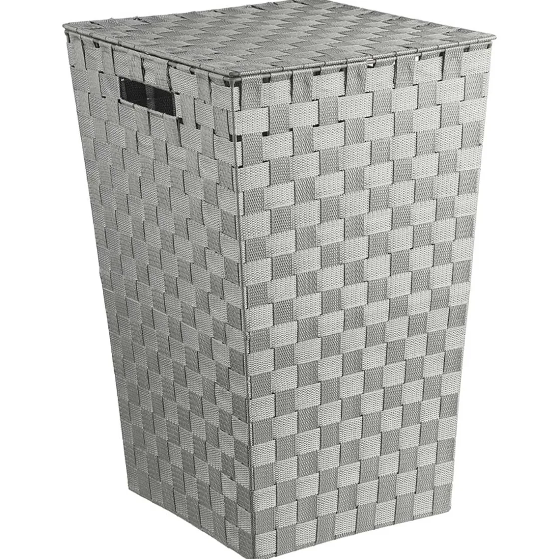 5five Cestas Para La Ropa Sucia>Cesto P/Ropa Sucia Poliéster/Metal Gris