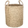 atmosphera Cestas Y Baúles|Estilo Rústico>Cesto Seagrass Con Asas 33x32x35Cm