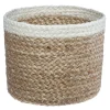 atmosphera Cestas Y Baúles|Estilo Étnico>Cesto Seagrass De Yute Tam.3/3 18x14Cm