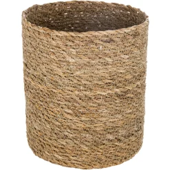 atmosphera Cestas Y Baúles|Estilo Étnico>Cesto Seagrass Natural 19x18Cm