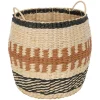 atmosphera Cestas Y Baúles>Cesto WONJA naranja 35x32cm