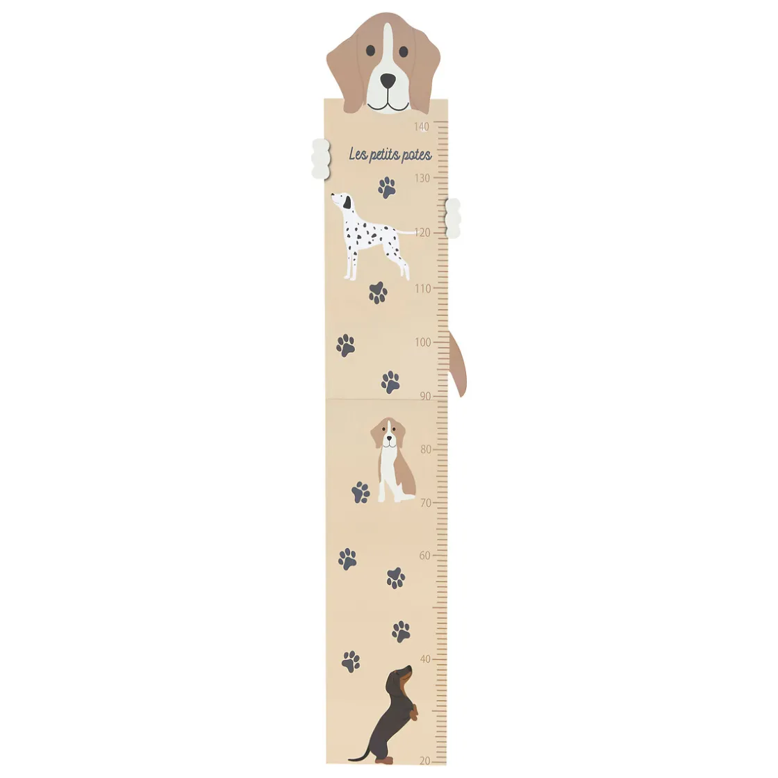 atmosphera4kids Accesorios Decorativos>Cinta métrica perro beige de mdf