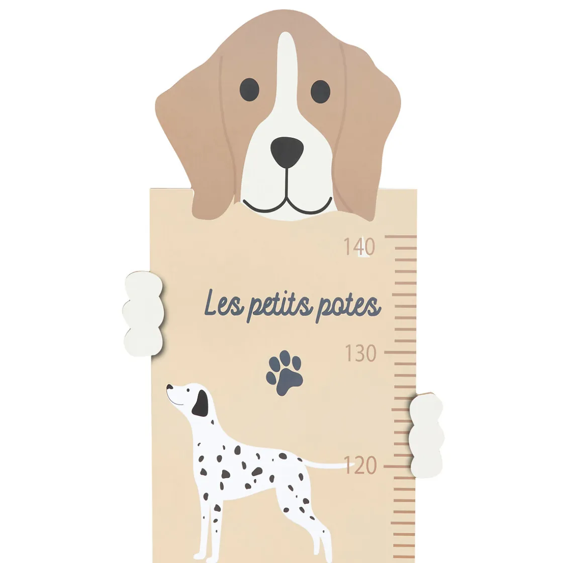 atmosphera4kids Accesorios Decorativos>Cinta métrica perro beige de mdf