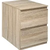 5five Muebles Y Carros De Apoyo>Cómoda de almacenaje DOLO beige con 2 cajones