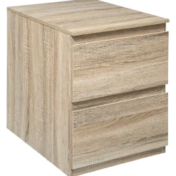 5five Muebles Y Carros De Apoyo>Cómoda de almacenaje DOLO beige con 2 cajones