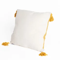 Cojines Y Fundas Decorativas>Cojín BEVERLY amarillo 45x45cm