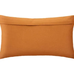 atmosphera Cojines Y Fundas Decorativas>Cojín Bordado Ocre 30x50Cm